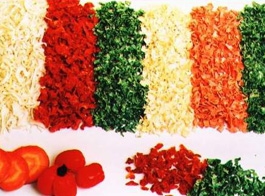 Dehydrated vegetables